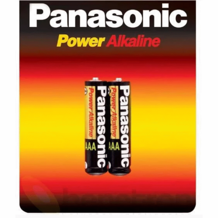 Pilha Alcalina Pequena AA Panasonic