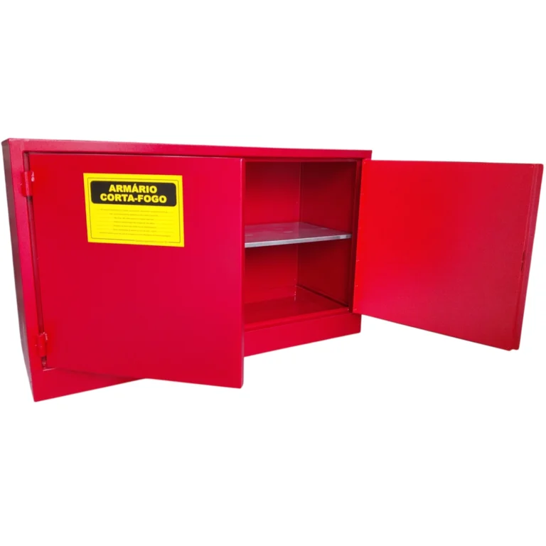 Armário Corta Fogo para Inflamáveis Horizontal 85x140x54CM (AxLxP)